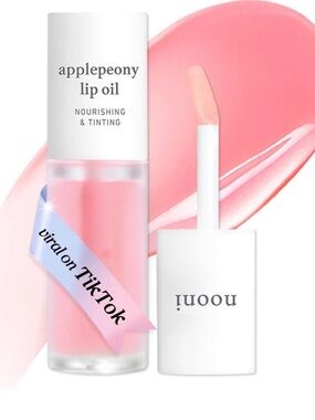 Lip Oil — Nourishing Tint in Soft Pink